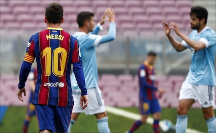 Barcelona le dice adiós a La Liga; perdió ante el Celta de Vigo