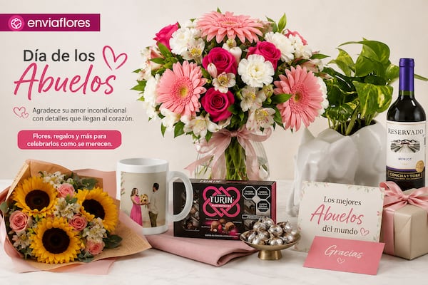Regalos para el Día de los Abuelos que puedes enviar a domicilio