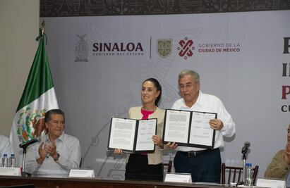 CDMX y Sinaloa firman “Convenio Intercambio de Buenas Prácticas de Gobierno”