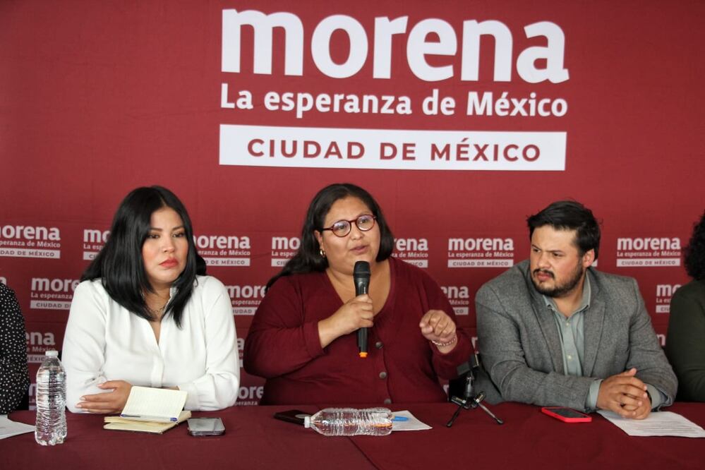La senadora Citlali Hernández dijo que el PAN no le interesa el transporte público, sino los fines electorales. Foto. Especial