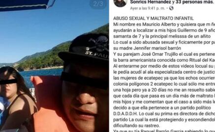 Padre de familia denuncia abuso y maltrato infantil contra sus hijos en Edomex
