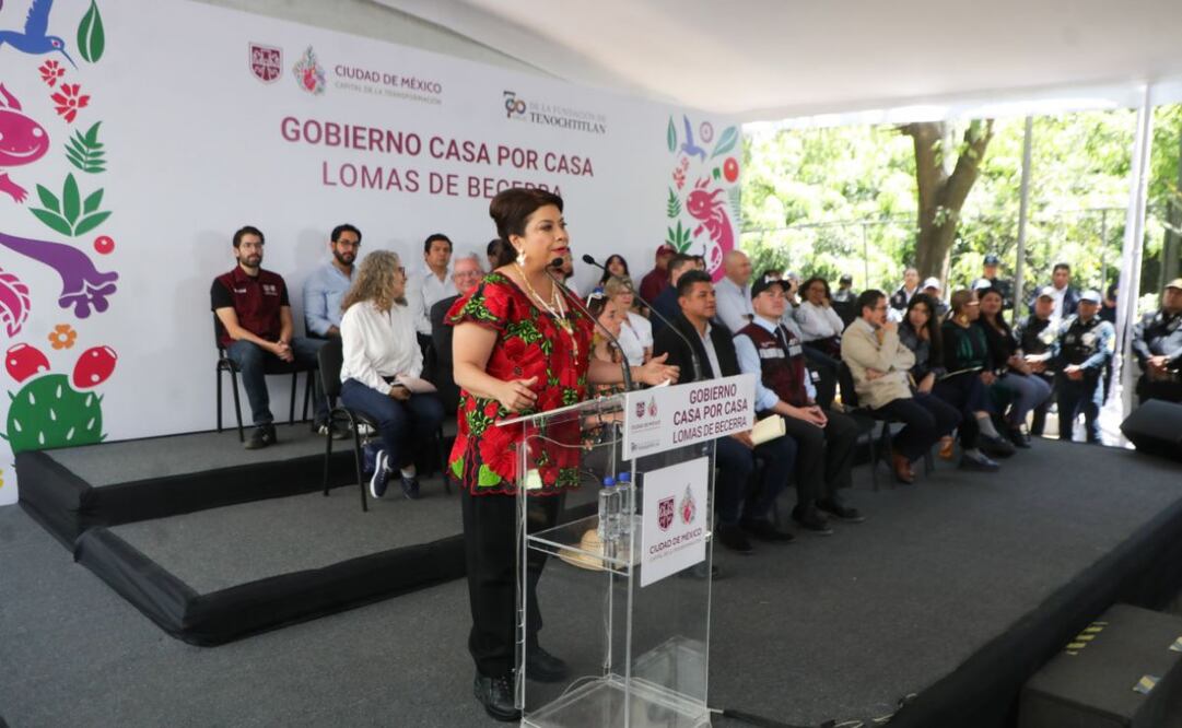 Caso de Utopía en Álvaro Obregón tuvo “falta de información” (10/04/2025). Foto: X @ClaraBrugadaM