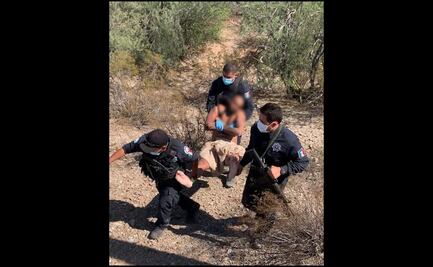 Rescatan a cubano extraviado en el desierto de Sonora