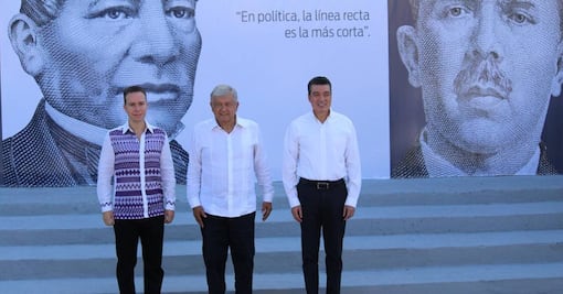 AMLO concluye gira de agradecimiento con reunión con Manuel Velasco