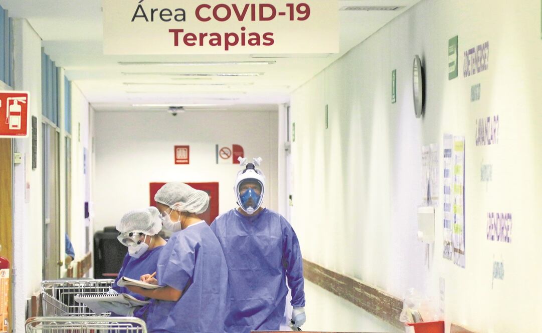 La ocupación hospitalaria mantiene una reducción de 88%; la hospitalización en camas generales es de 18% y con ventilación mecánica, 15%, señala Ssa. Foto: Archivo/EL UNIVERSAL.