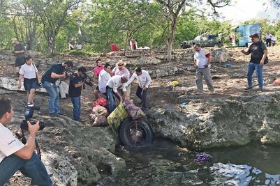 Contaminados, 20% de casi 3 mil cenotes