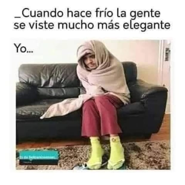 Los mejores memes que dejó el Frente Frío 29. Foto: Redes sociales