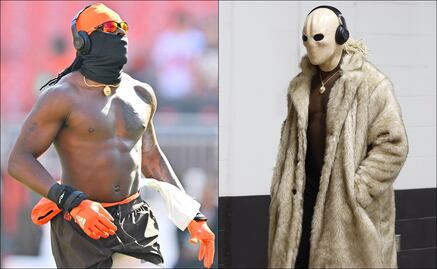 VIDEO: Jugador de la NFL utiliza máscara para ocultar su rostro luego de sufrir quemaduras