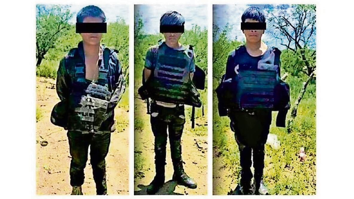 Los menores han sido sorprendidos en acompañamiento de grupos criminales, dicen autoridades en Sonora. Foto: Archivo