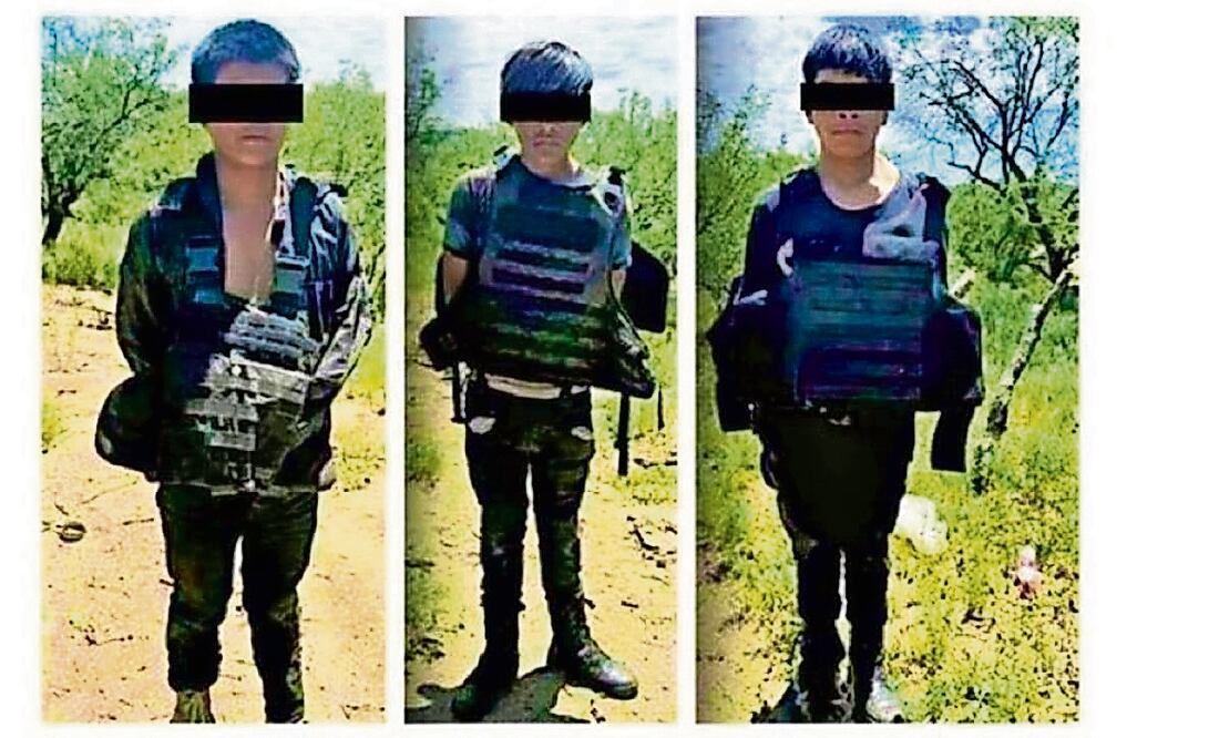 Los menores han sido sorprendidos en acompañamiento de grupos criminales, dicen autoridades en Sonora. Foto: Archivo