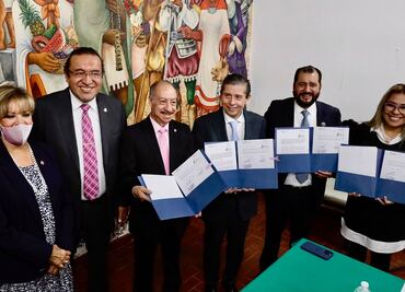 Alcaldía Coyoacán y fundación firman convenio para prevenir robo de niños