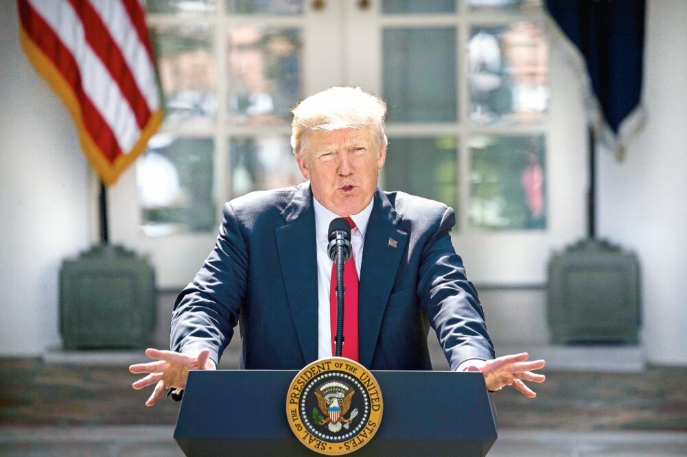 Una investigación del Centro de Estudios Internacionales Gilberto Bosques reporta que en diversas ramas de la política ambiental, la administración Trump puede aplicar sus decisiones sin oposición. (ARCHIVO EL UNIVERSAL)