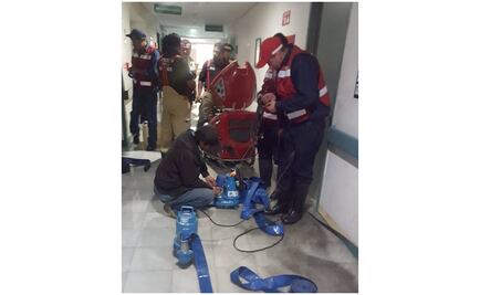 Tormentas afectan hospital materno infantil de Chimalhucán en el Edomex
