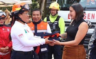 Entrega Circe Camacho equipo y vehículos para fortalecer la atención de emergencias en Xochimilco 