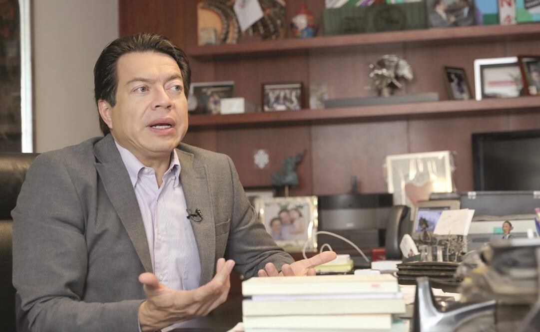 El líder de la bancada de Morena en la Cámara de Diputados, Mario Delgado (Foto: Archivo / EL UNIVERSAL)