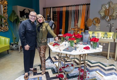 Daniel Espinosa y Alejandra Guzmán presentan línea de joyería en colaboración 
