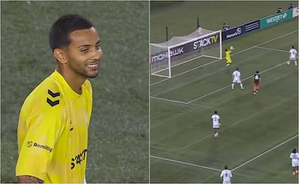 VIDEO: Hijo de Jorge Campos debuta en Canadá y luce una atajada idéntica a la de su padre