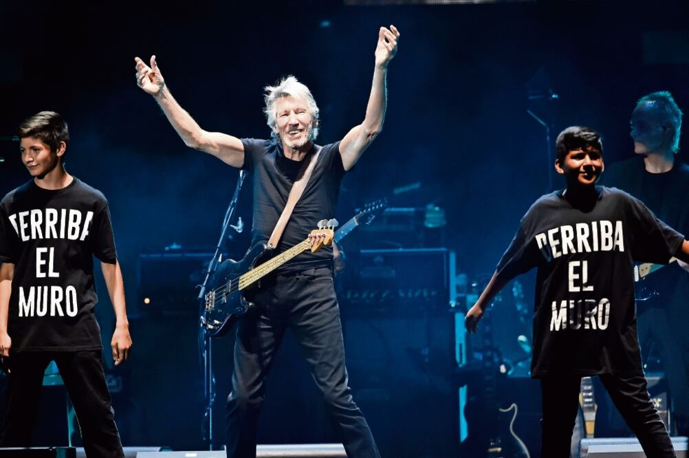 Roger Waters cerró tres días de música. política y nostalgia (CHRIS PIZZELLO. AP)