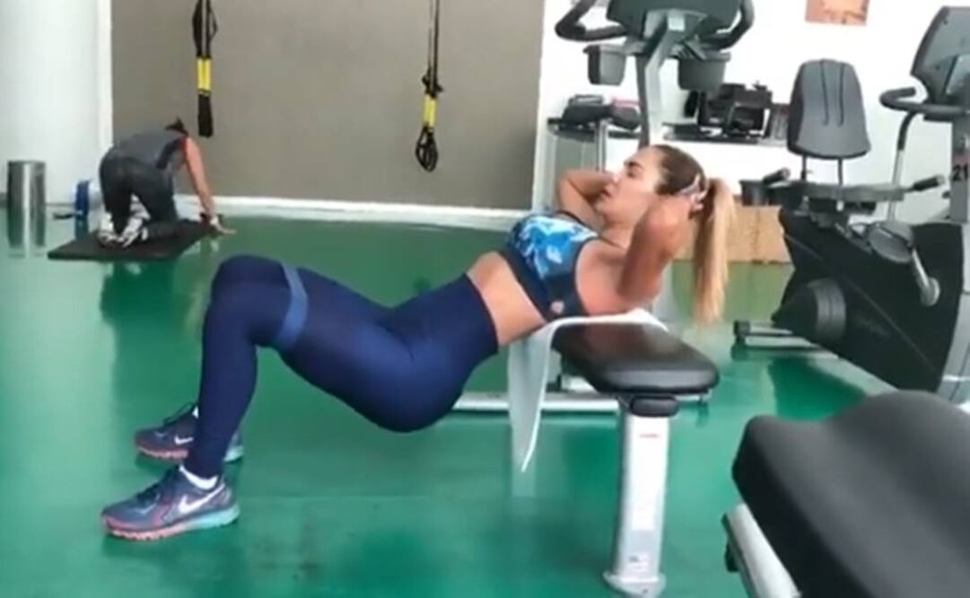 Ninel compartió tips para tonificar los glúteos FOTO: TOMADA DE VIDEO