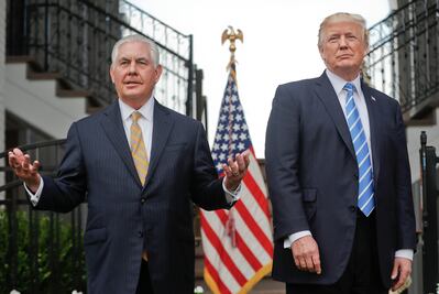 EU mantendrá diplomacia con Norcorea hasta "que caiga la primera bomba": Tillerson