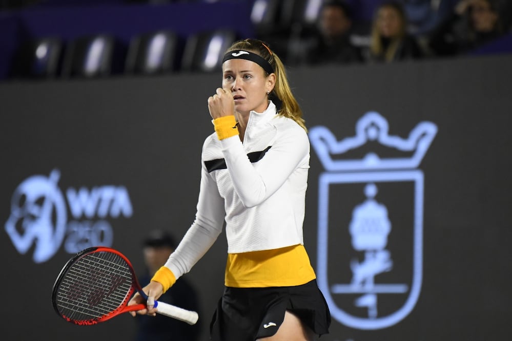 Marie Bouzkova elimina y pone fin al reinado de Sara Sorribes en el Abierto de Zapopan / FOTO: CORTESÍA