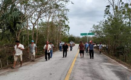 Ejidatarios detienen obras en Mayapán, zona arqueológica de Yucatán; señalan que no hay consentimiento de construcción