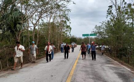 Ejidatarios detienen obras en Mayapán, zona arqueológica de Yucatán; señalan que no hay consentimiento de construcción