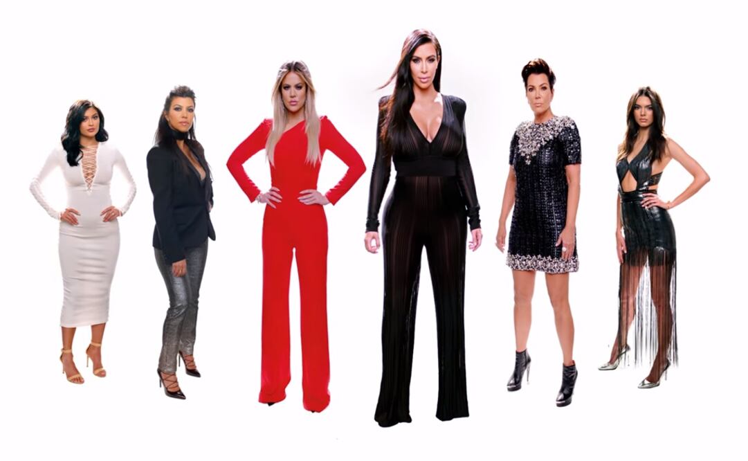 "Keeping Up with the Kardashians". Foto: captura