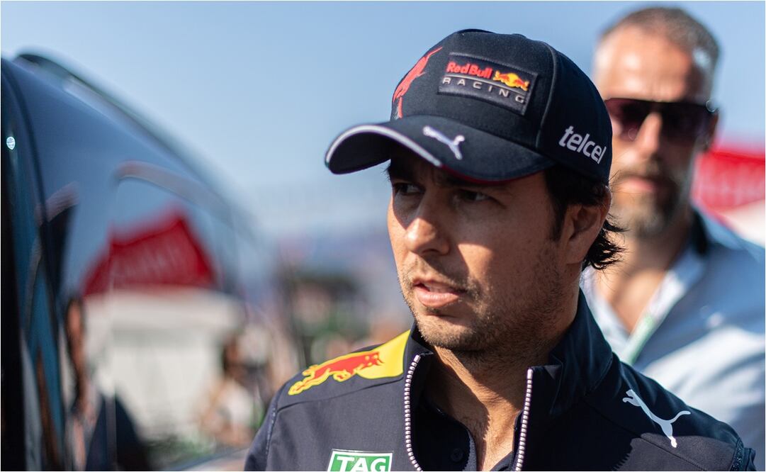 Checo Pérez no salió contento del GP de Italia / FOTO: EFE