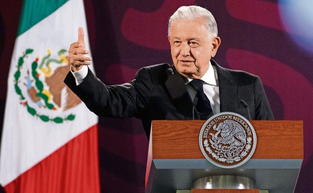El presidente López Obrador dijo que será paciente y esperará. Foto: Presidencia