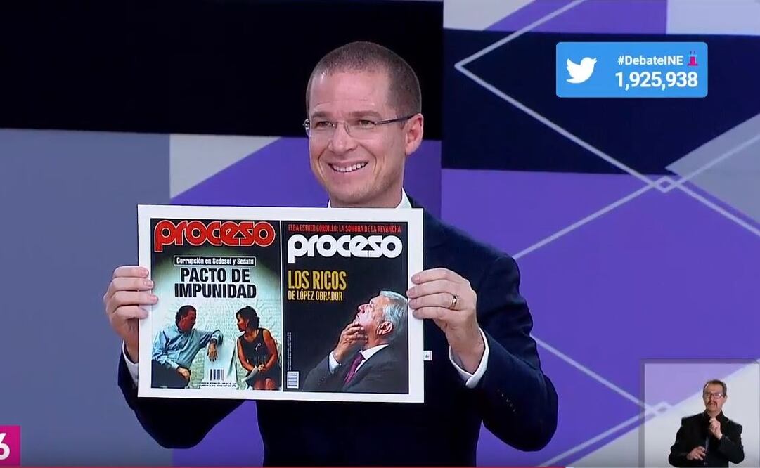 FOTO TOMADA DE LA TRANSMISION DEL INE