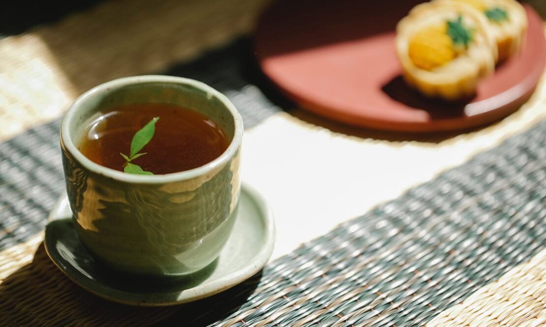 Infusión de lavanda y menta. Foto: Charlotte May / Pexels