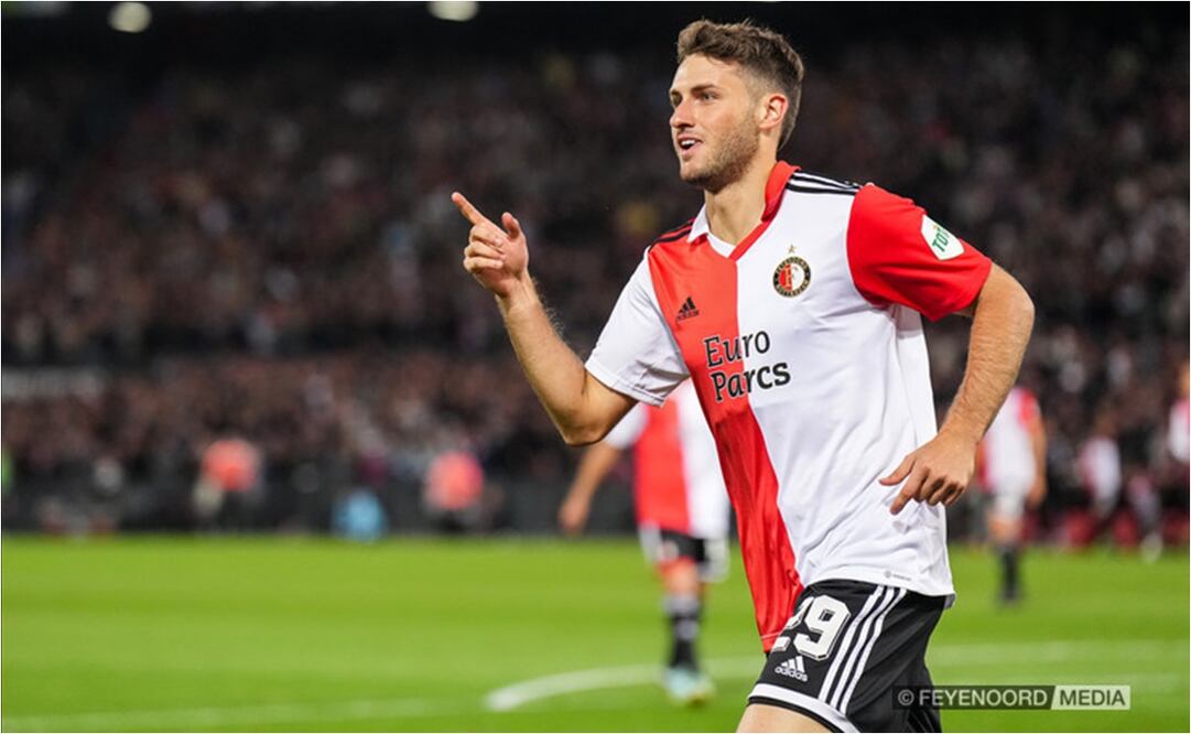 El Bebote entró de cambio en la goleada del Feyenoord / Foto: Feyenoord 