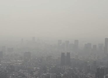 Captan de nueva cuenta bruma y contaminación en CDMX desde drone