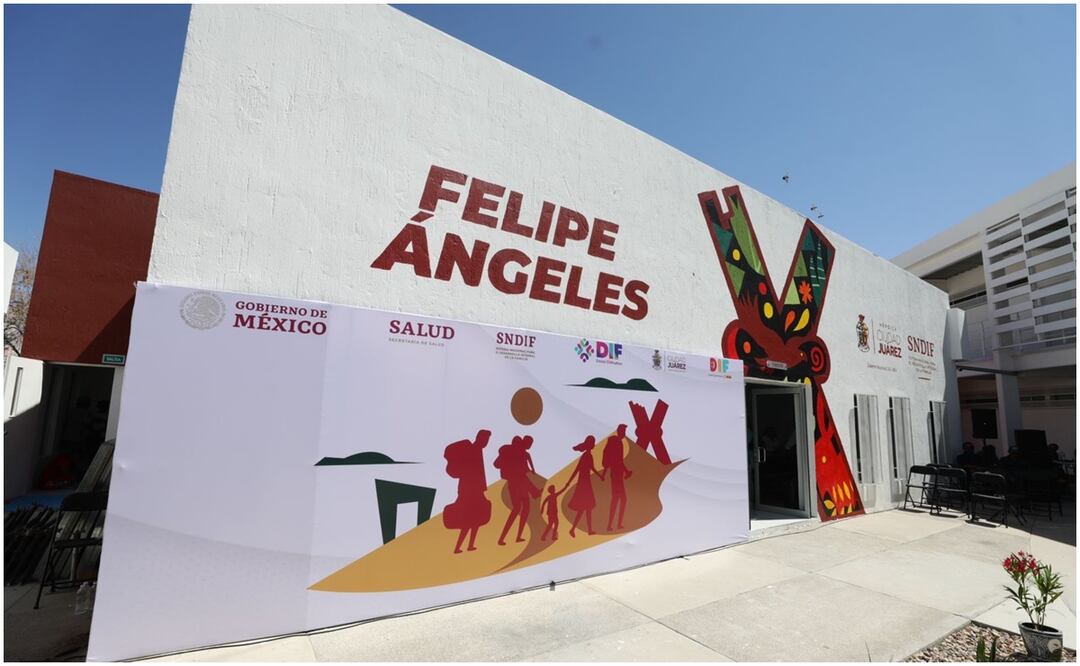 El albergue para Niñas, Niños y Adolescentes Migrantes Acompañados “Felipe Ángeles”, se construyó en las instalaciones del Centro Comunitario Felipe Ángeles en Ciudad Juárez, Chihuahua. Foto: Especial