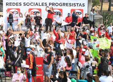 Con la presencia de Blue Demon Jr., RSP realiza mitin masivo en GAM