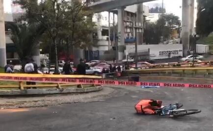 Repartidor de Rappi muere tras ser atropellado en su bici en San Pedro de los Pinos