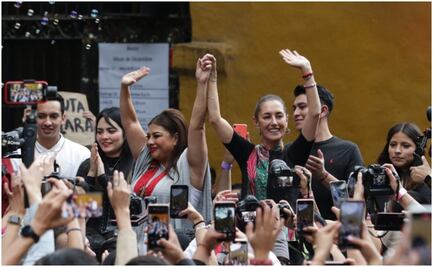 Sheinbaum: queremos jóvenes rebeldes, que saquen adelante a su patria