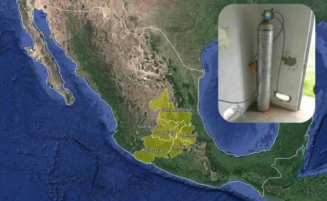 Alerta por robo de cilindro de gas cloro en Querétaro. Foto: Coordinación Nacional de Protección Civil