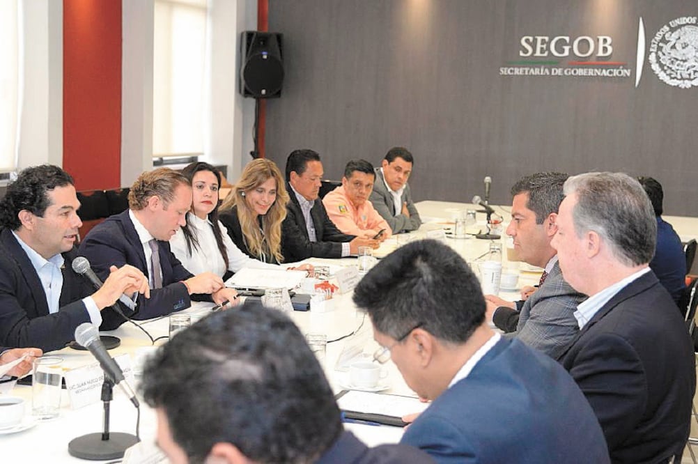 Una decena de alcaldes se reunió con autoridades de Gobernación para elaborar una hoja de ruta que se presentará a las autoridades de Hacienda. Foto: ESPECIAL