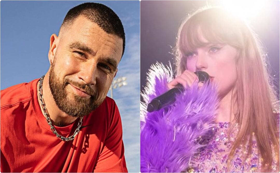 Travis Kelce y Taylor Swift. / Foto: Instagram
