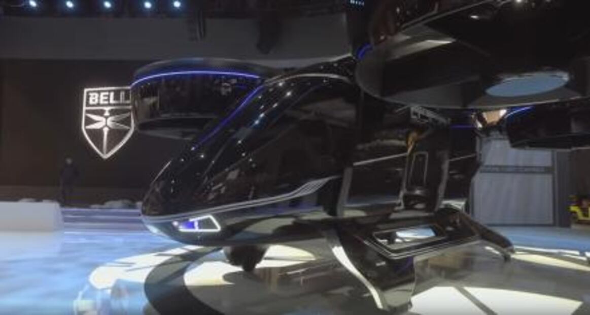 Presentan prototipo de taxi volador 