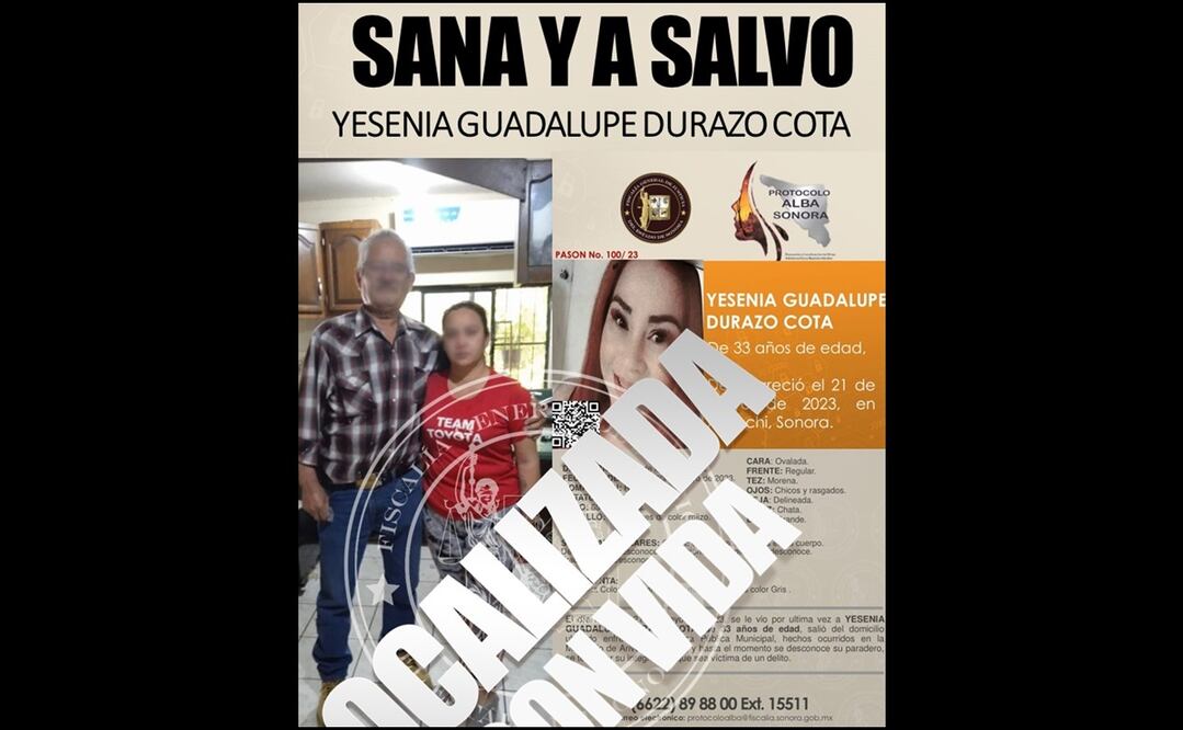 Foto: Fiscalía de Sonora