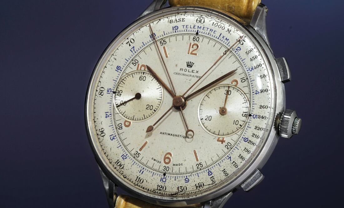 El Rolex Antimagnetique Ref. 4113 de acero, de 1942, fue vendido por Phillips en 2,460,000 dólares y se convirtió en el reloj más caro de la historia de esta marca .