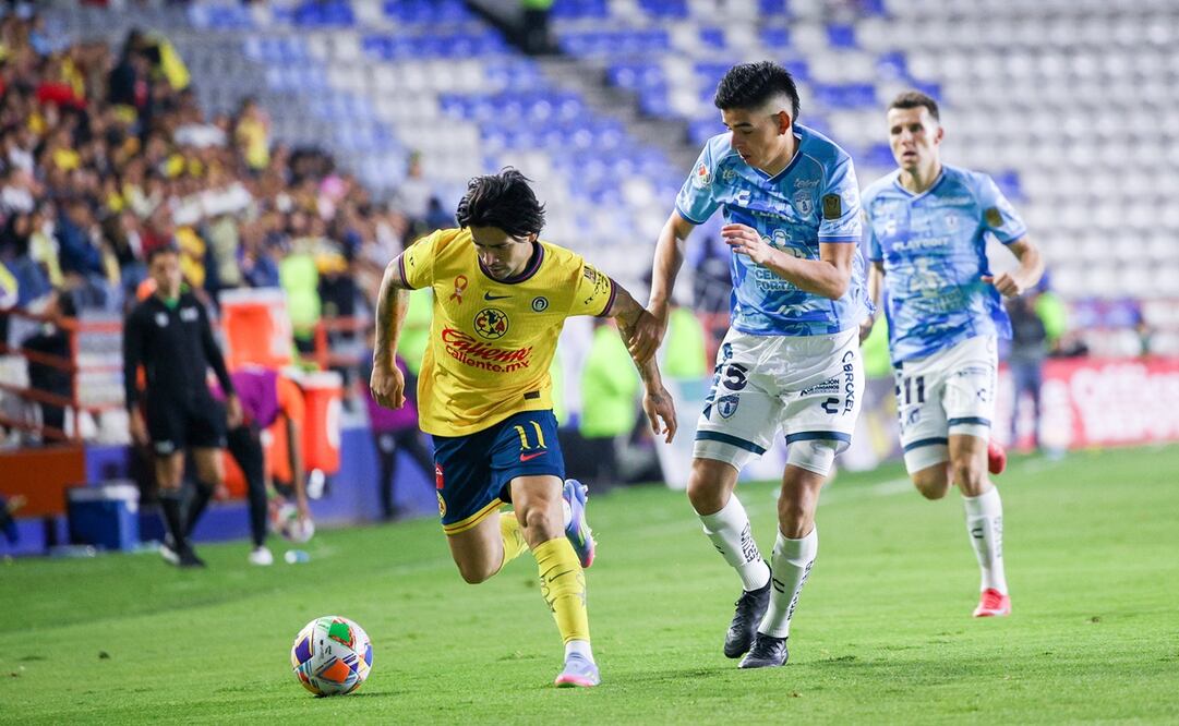 Pachuca y América, durante los Cuartos de Final del Clausura 2025 - Foto: Imago7