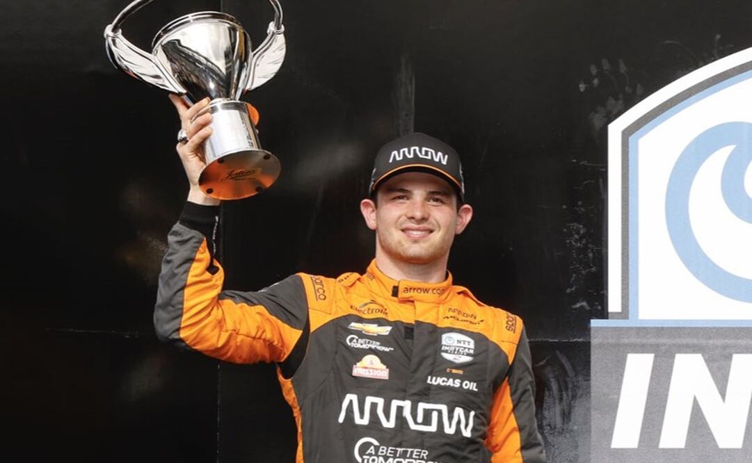 Pato O'Ward podio en el Gran Prix de Indianápolis