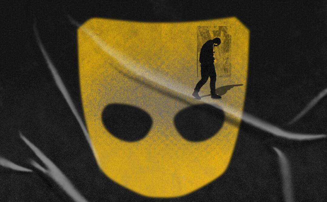 Grindr | Ilustración: Angélica Vázquez.