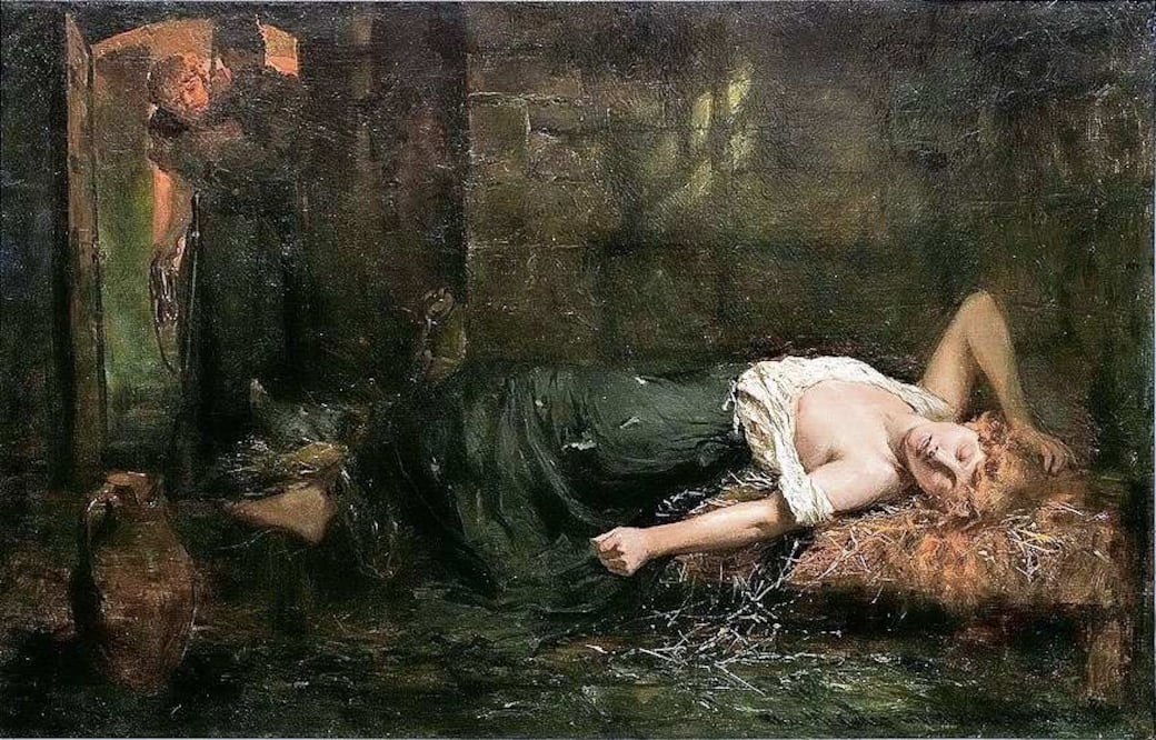 La nihilista del pintor franco-polaco Paul Merwart (1882)./ Wikimedia Commons