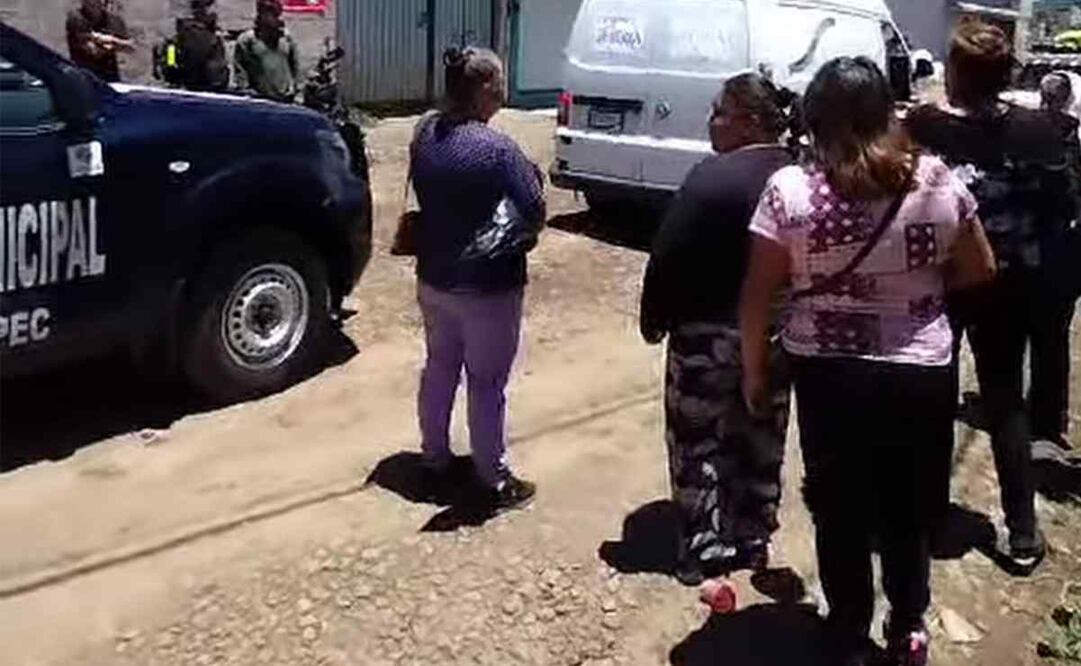 El asesinato de las tres víctimas ocurrió el pasado martes, en el municipio de Santiago Tulantepec, Hidalgo. Foto: Especial