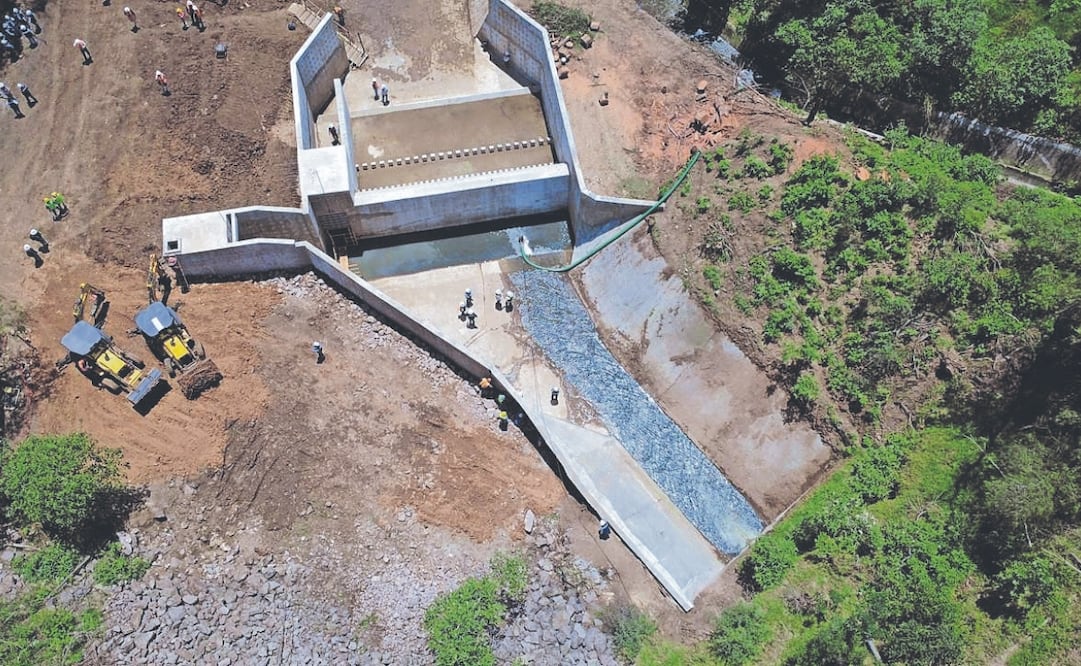 La construcción de la obra de toma es lo que implicó la primera etapa del plan que ya terminó, indicaron autoridades. Foto: Especial